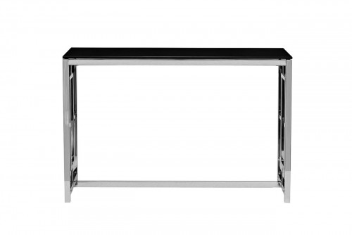 Консоль черное стекло/хром GY-CST2051212 - Фабрика мягкой мебели RINA