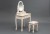  Туалетный столик с пуфом Серия "15-075" - Фабрика мягкой мебели RINA