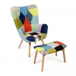 Кресло Secret De Maison Kontour с оттоманкой (mod.1534L) - Фабрика мягкой мебели RINA