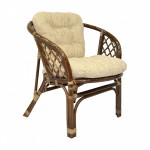 Кресло "Багама" (подушки светлые  обычные) - Фабрика мягкой мебели RINA