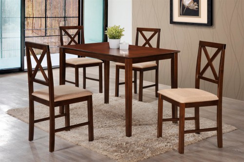 HUDSON комплект обеденный 1 стол и 4 стула - Фабрика мягкой мебели RINA